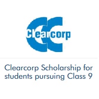 Clearcorp Scholarship for students pursuing Class 9